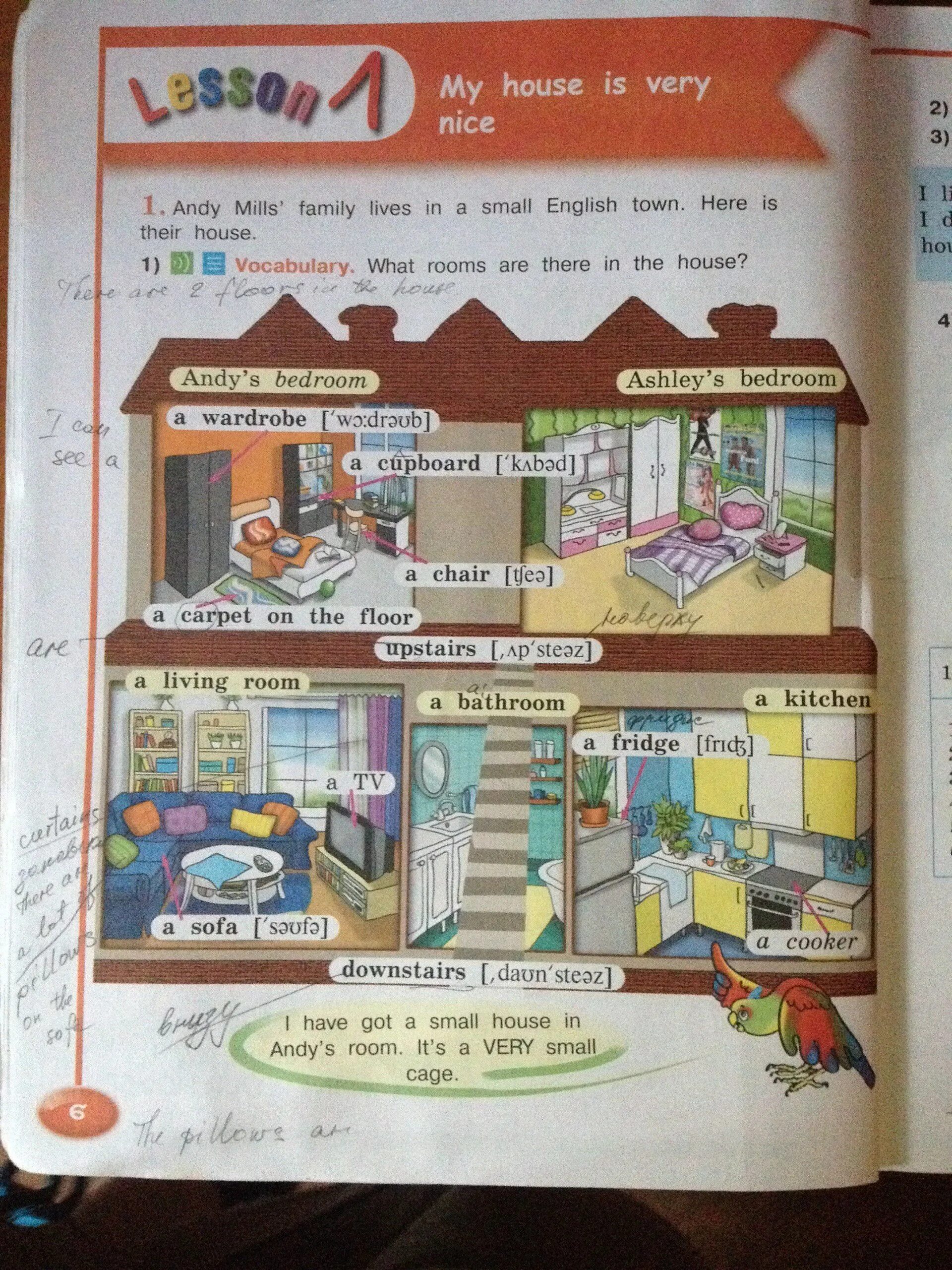 I like my house it is. My House is small. House is here. Ответ на вопрос what are the Rooms like. What Rooms has your House got.