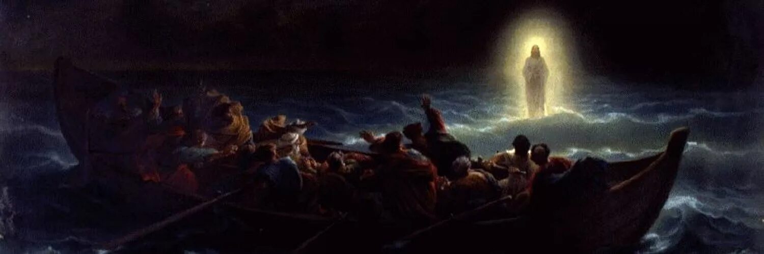 Пошел по воду. Айвазовский Христос на Генисаретском озере. Айвазовский хождение по водам 1863. Хождение Иисуса Христа по водам Айвазовский.