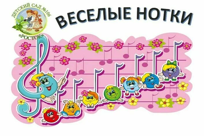 Веселые нотки. Веселые нотки для детей. Музыкальный уголок Веселые нотки. Музыкальный уголок вывеска для детского сада.