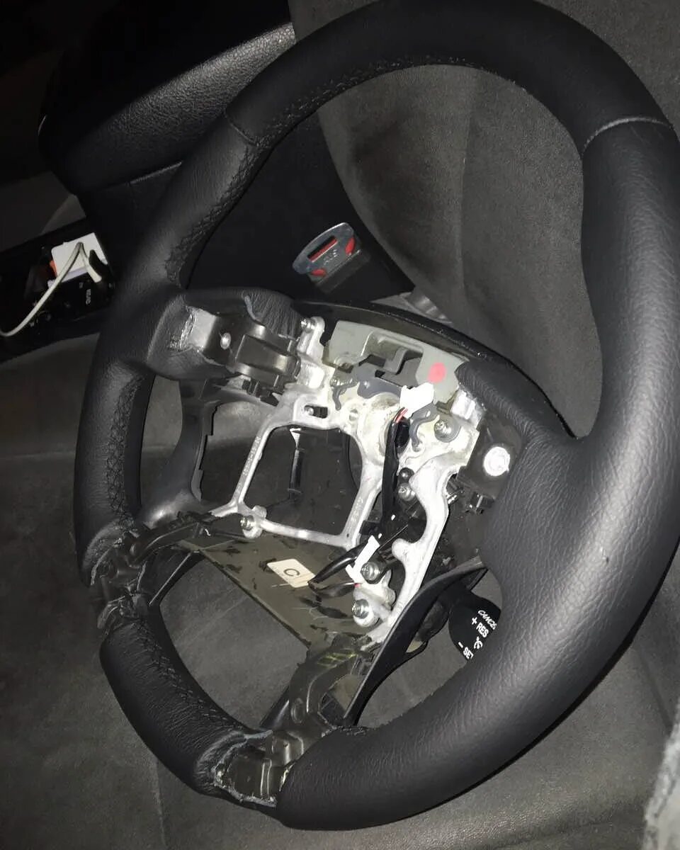 Как снять руль на прадо Перетяжка руля Прадо Сообщество "Новый Салон" на DRIVE2