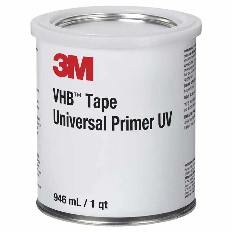 Праймер 3m 946 мл. VHB Tape Universal primer UV 3m, 946мл, 7100107033. Грунтовка 3m праймер 94. 3м 94 грунтовка праймер.