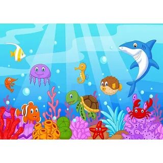 And fish lives in the sea