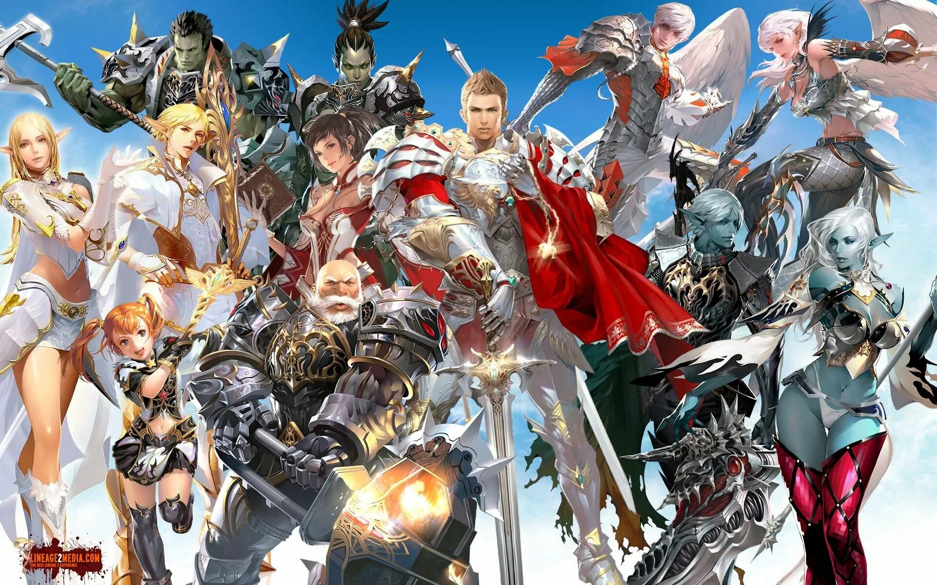 Линейдж 2. Игра Lineage 2. Lineage 2 Gracia Final. Lineage 2 Interlude Art.