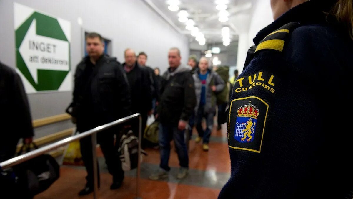 Passing customs
