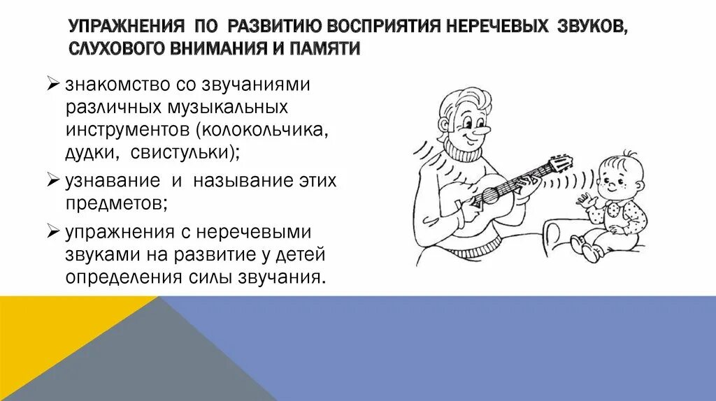 Упражнения для восприятия ребенка. Упражнения на слуховое восприятие. Развитие слухового восприятия упражнения. Игровые упражнения для развития слуха. Восприятие неречевых звуков.