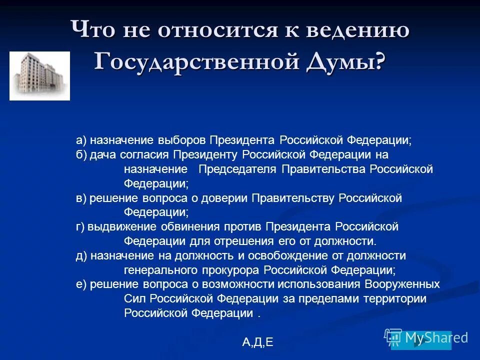 федеративное собрание рф государственная дума совет федерации. вопросы ведения правительства рф. что относится к административным проступкам. полномочия органов государственной власти в сфере образования. к ведению государственной думы относится назначение на должность.