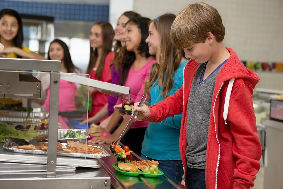Its lunchtime at school and you re