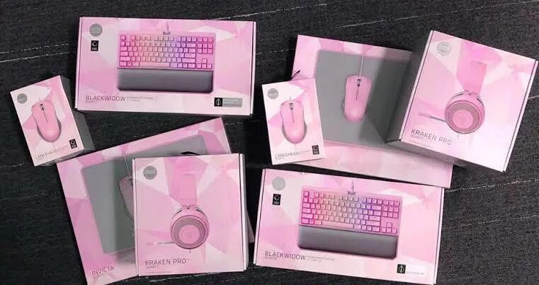 Razer Quartz Pink Mouse. Razer kitty quartz