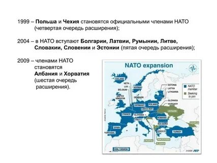 Расширение на восток