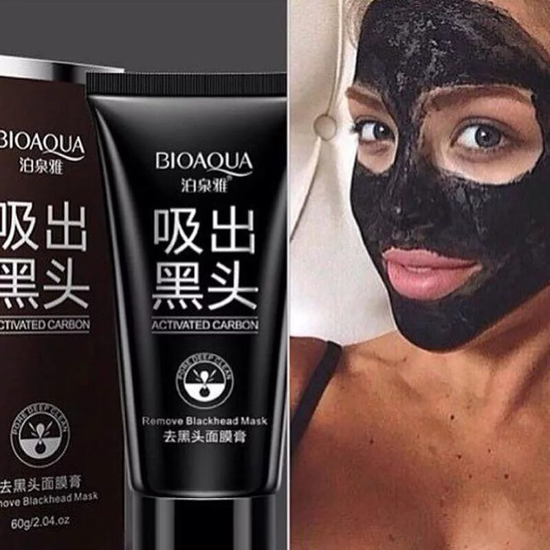 Маска из угля от черных точек рецепт. Черная маска-пленка BIOAQUA Black Mask с бамбуковым углем 60гр. BIOAQUA. Черная маска-пленка для лица, 60гр. Черная маска-пленка для BIOAQUA activated Carbon. BIOAQUA "activated Carbon Mask"(с бамбуковым углем) 140 g.