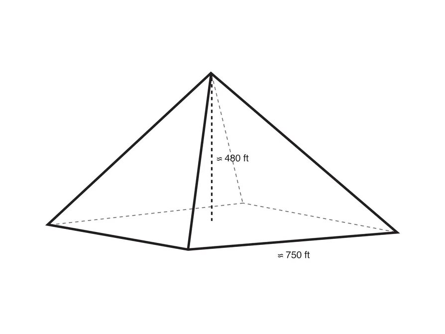 Пирамида хеопса впр 5 класс ответы. Пирамида математика. Треугольник пирамида Хеопса из бумаги. Пирамида Хеопса макет своими руками. Модель пирамиды геометрия.