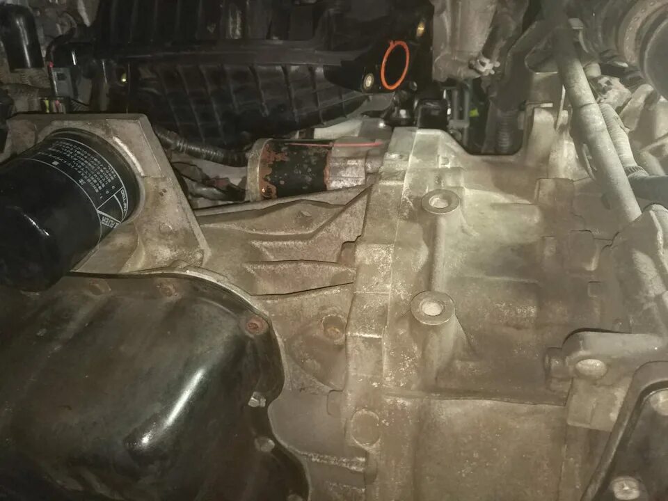 Эпопея со снятием стартера. - Mitsubishi Outlander XL, 2,4 л, 2007 года своими р