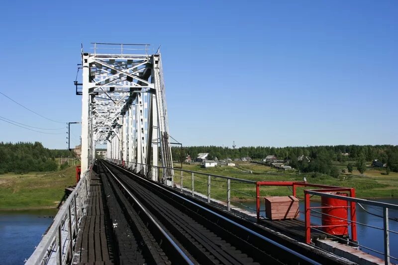 Когда откроют мост купербаш. Железнодорожный мост мост через вычегду. мост усть вымь. железнодорожный мост миасс. усть вымь село река.