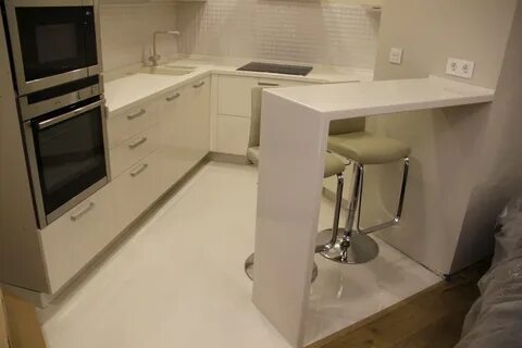 Г образная столешница для кухни