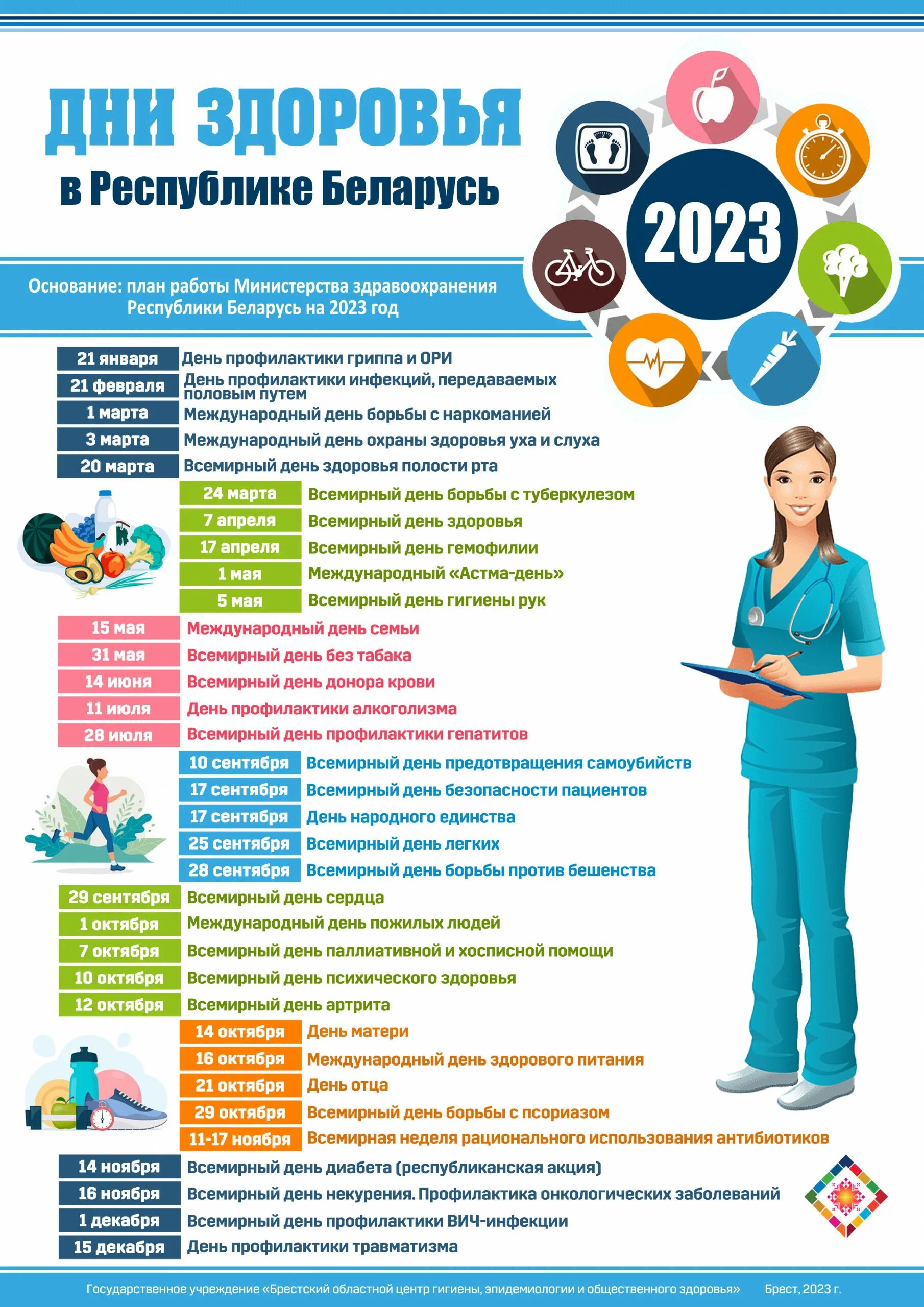 Единый день здоровья. День здоровья 2023. Календарь здоровья. Международный календарь здоровья 2023. День здоровья 2023 год