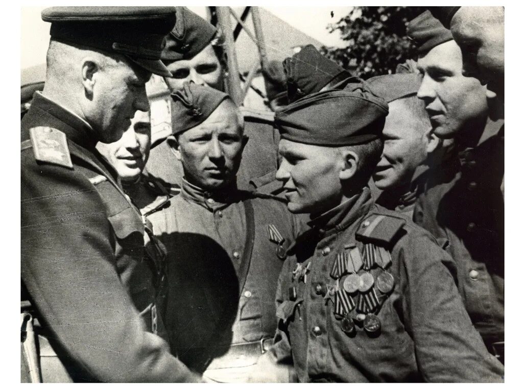 Рокоссовский 1945.