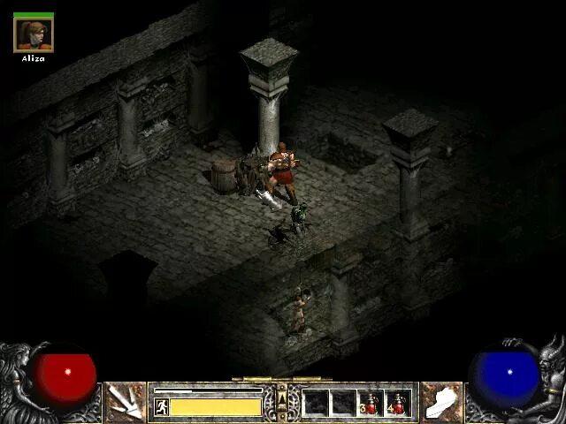 Diablo 2 r g механики. Diablo 2 Скриншоты. Диабло 2 Скриншоты лобби. Famine Diablo 2. Oak Sage диабло 2.