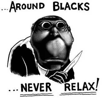 Black around