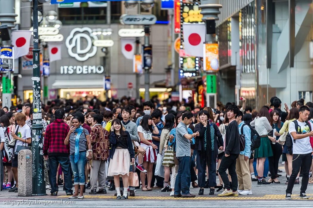 Населенность Токио. Японцы в Токио. Население Японии. Токио население.