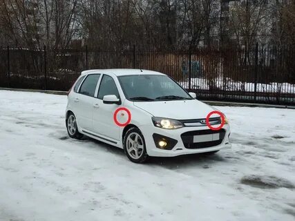 Калина 2 зимой