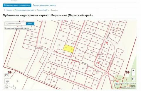 Кадастровый березники