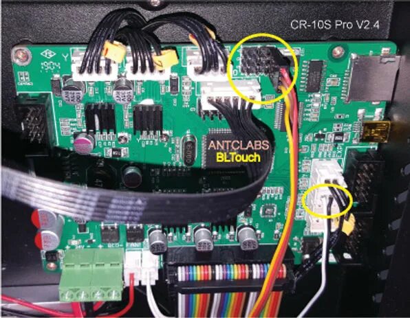 Creality touch. Creality cr-10s pro v2. creality bltouch. creality v1.1.4 bltouch. marlin bltouch.