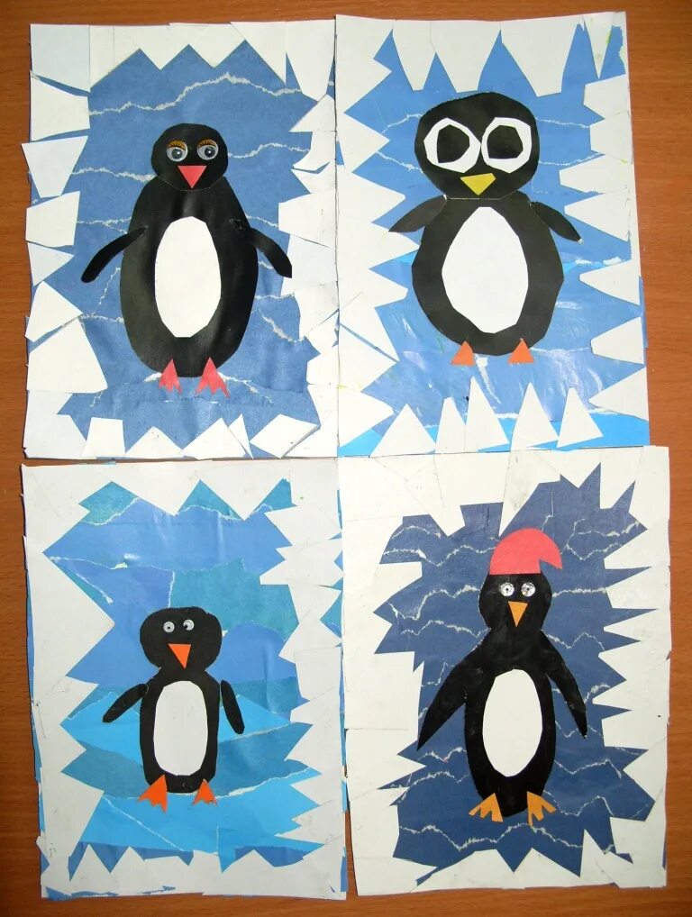 Поделка пингвин. Объемная аппликация пингвин. Аппликация пингвин. Пингвин из цветной бумаги. Аппликация пингвины на льдине.