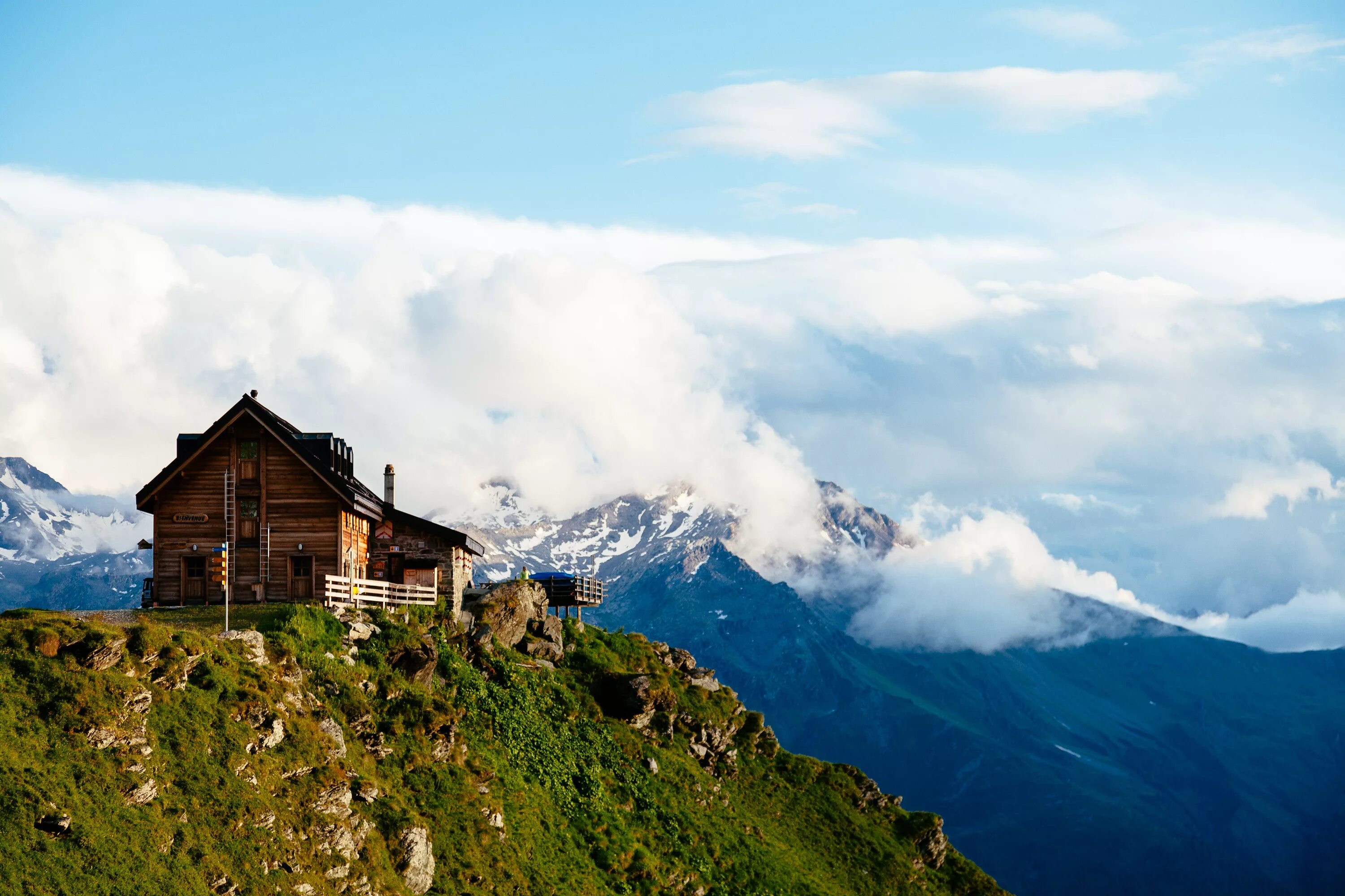 Building mountains