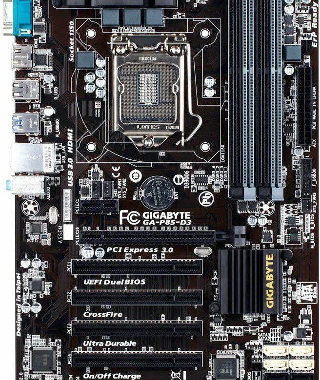 Gigabyte p85 d3. P85 d3. Ga-p85-d3. Gigabyte ga z87p d3 1150.