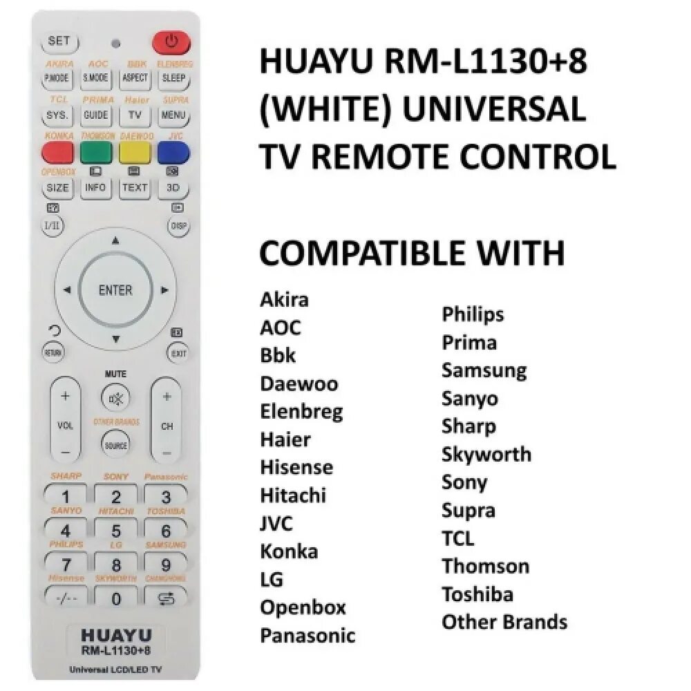 Пульт Huayu 1130. Пульт RM-l1130+8. Huayu пульт универсальный RM-l1130+x. Универсальный пульт Huayu RM L 1130 12. Настройка универсального пульта huayu