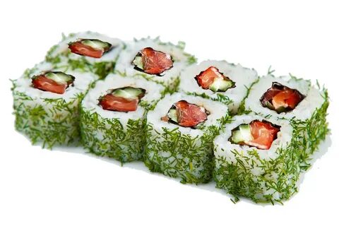 Роллы с рыбой огурцом и сыром