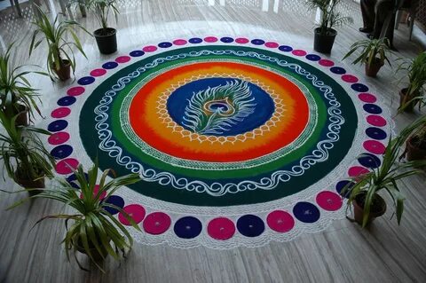 rangoli Мозаики, Мандалы.