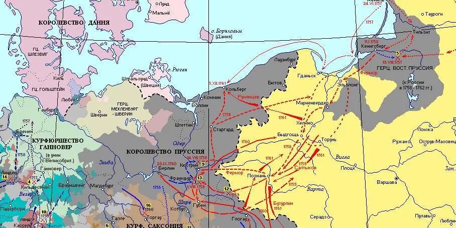 Пруссия в семилетней войне карта. Карта Восточной Пруссии в семилетней войне. Почему пруссия россия