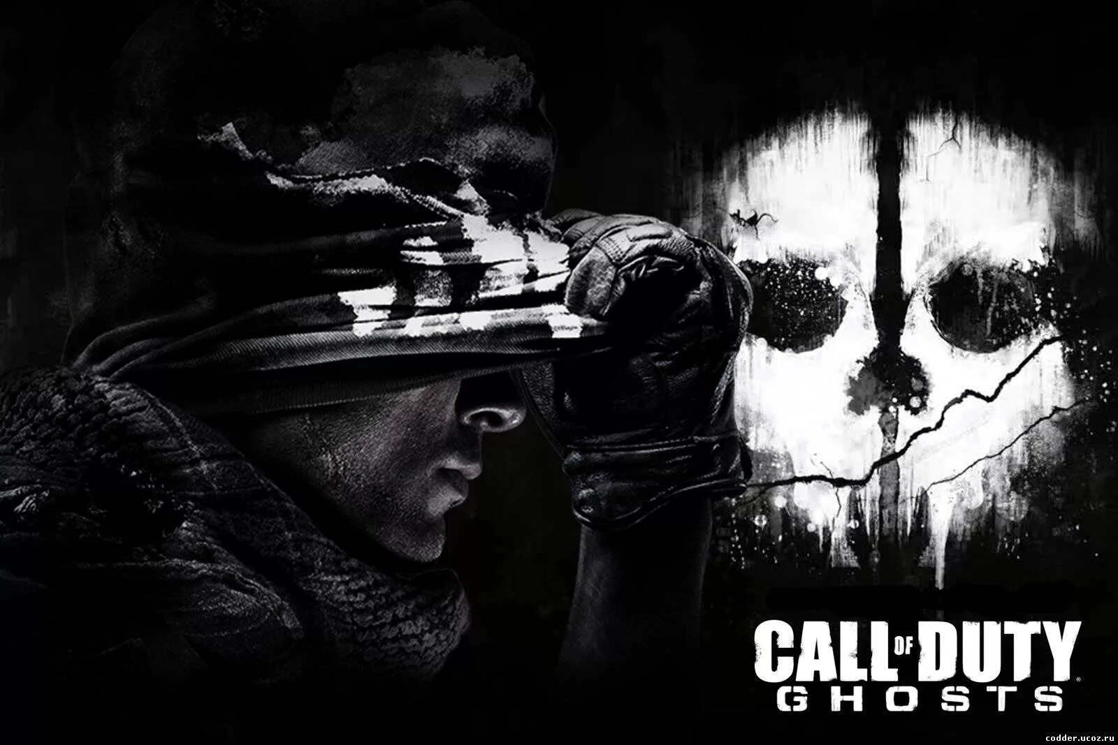 Сборки кал оф дьюти. Call of Duty Ghosts гоуст. Ghost из игры Call of Duty. Обои с Ghost из Call of Duty. Призрак из Кол оф дьюти.