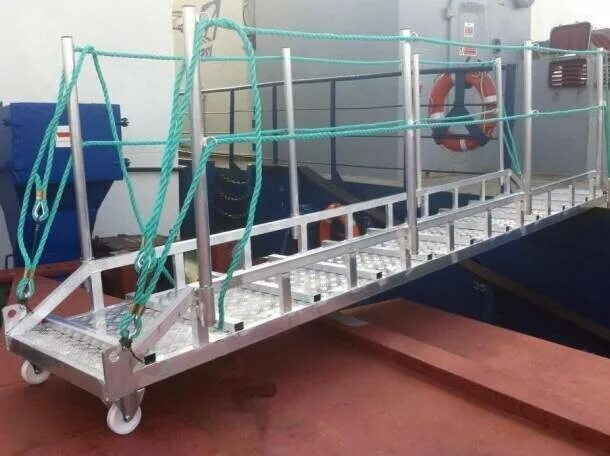 Трап-сходня 6,0м судовой алюминиевый с сертификатом РМРС - Компания ССК