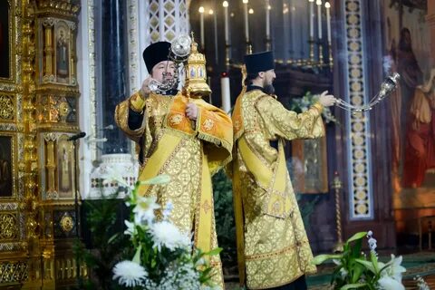 Великая вечерня на рождество
