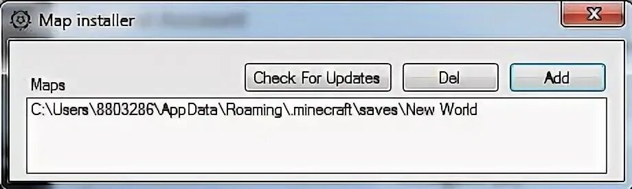 Map install