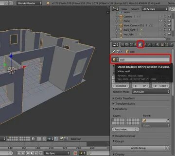 Blender obj