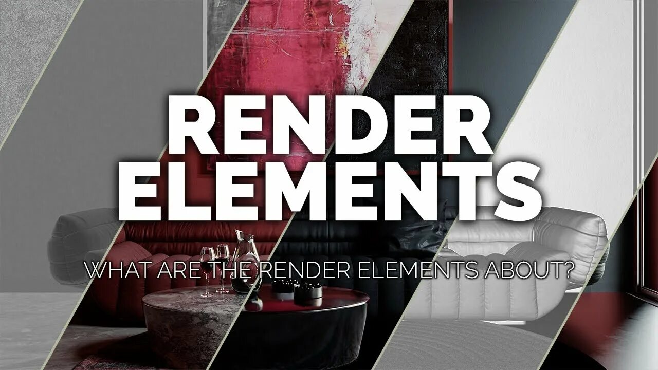 Рендерс элемент. Render elements. Cmasking_ID. Rendering elements