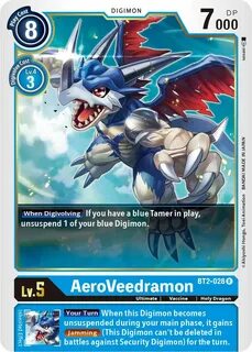 AeroVeedramon - Digimon Card Game - [When Digivolving]