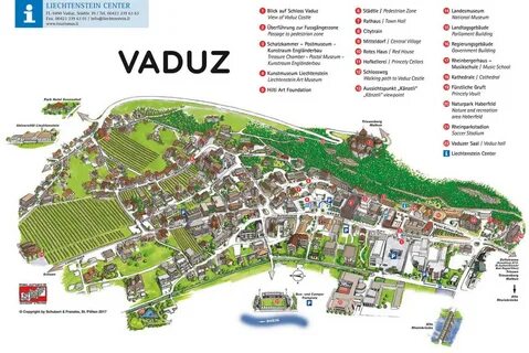 Vaduz Map