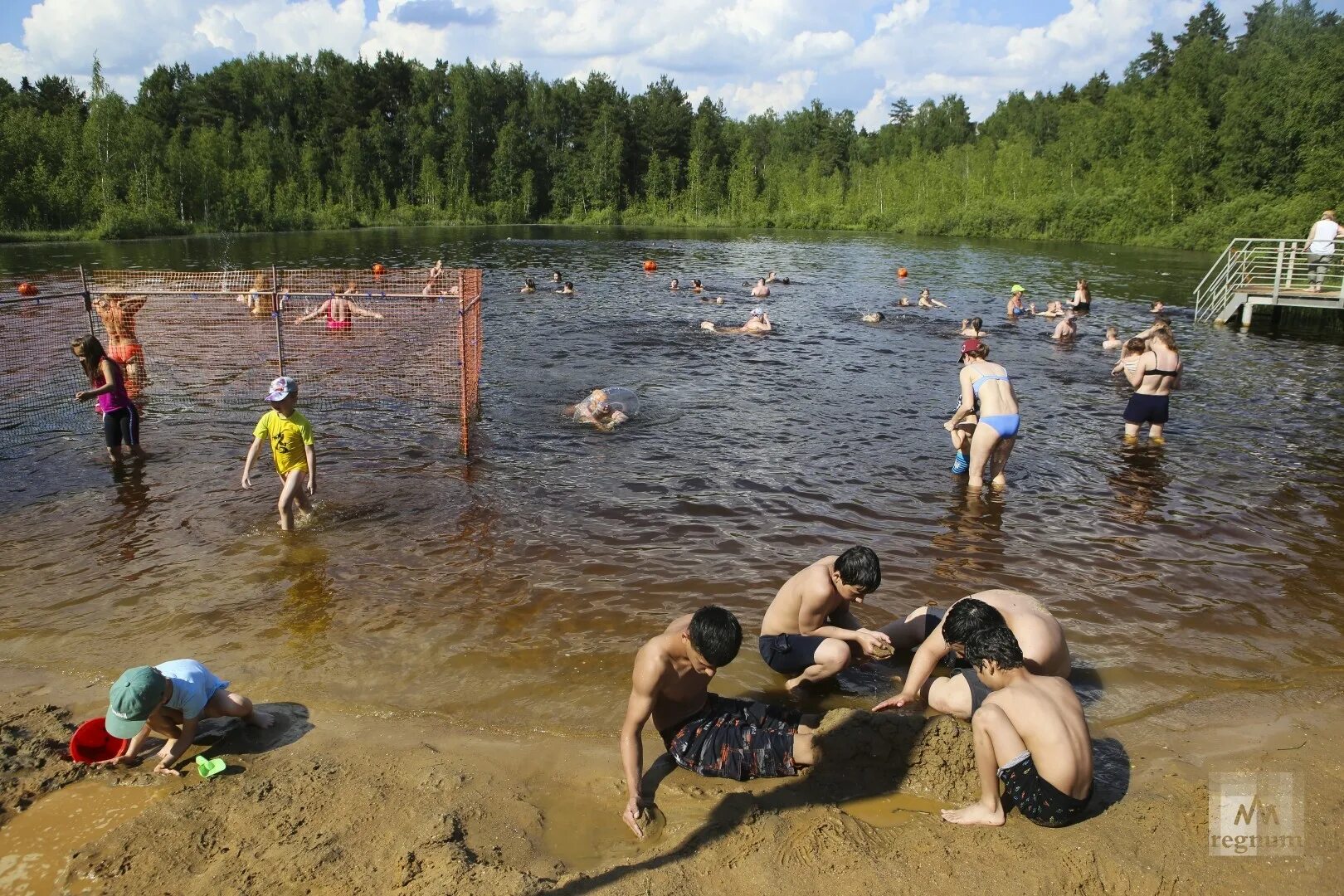 В москве есть озера