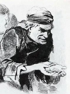 Плюшкин севши в кресло