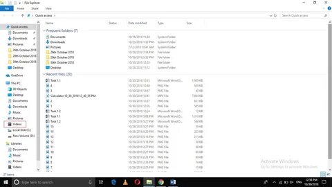 Video task