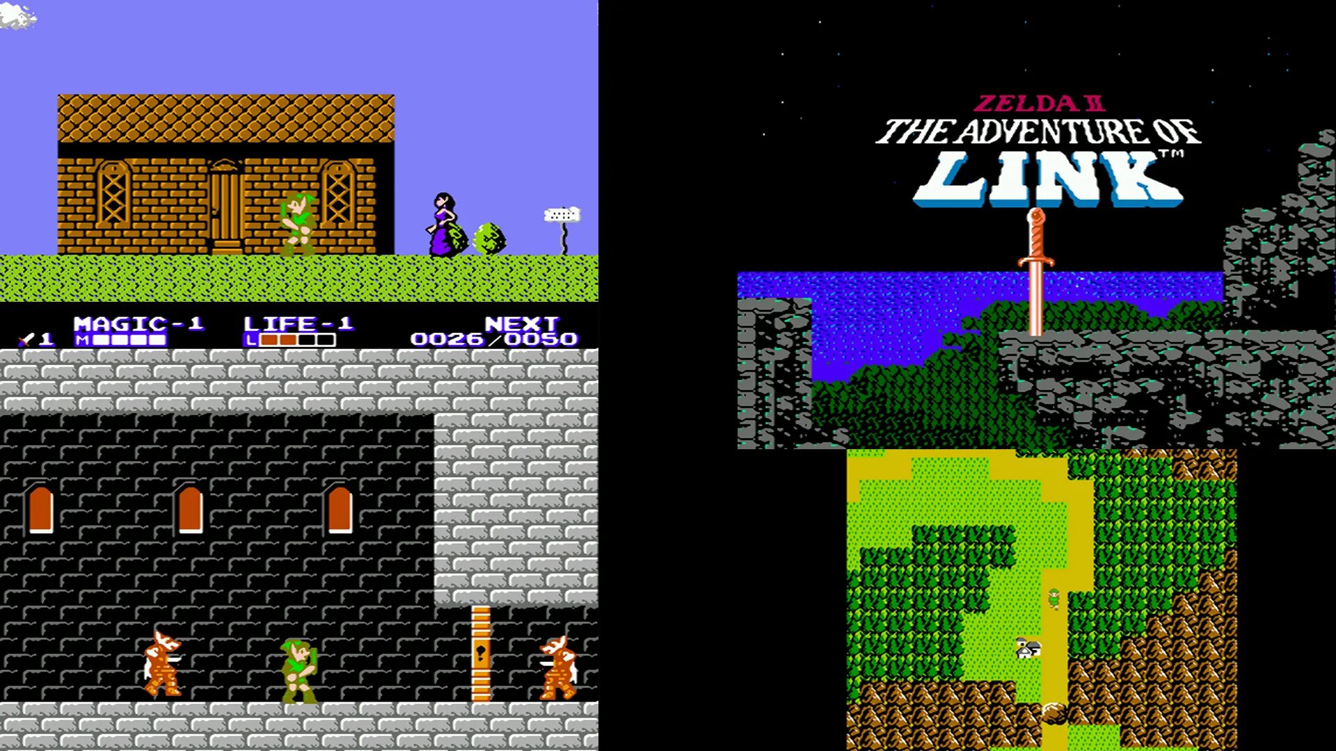 Zelda ii the adventure. Zelda 2 the Adventure of link. Zelda II: the Adventure of link 1987. Zelda II NES. Zelda Adventure of link.