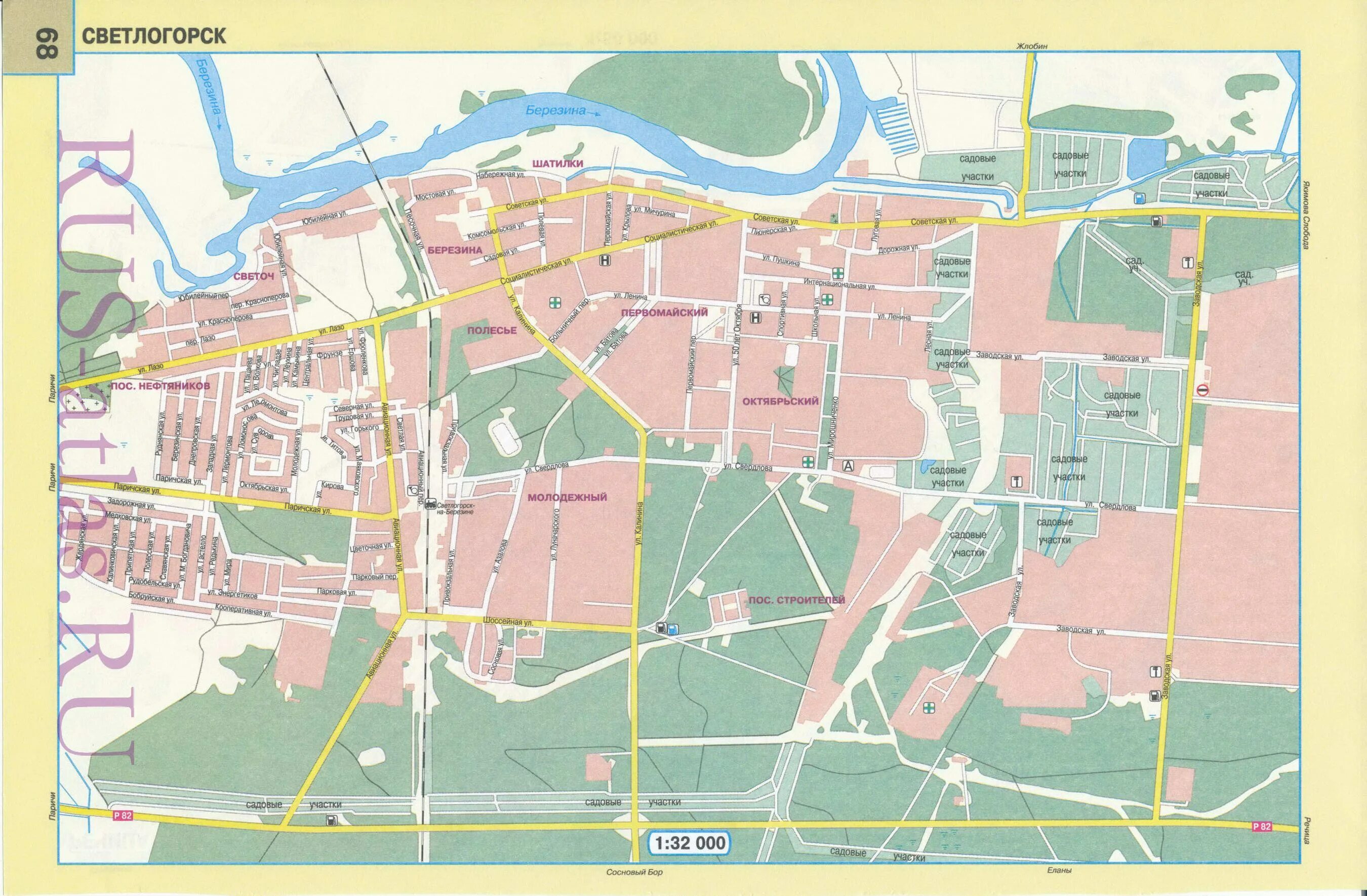 Светлогорск Гомельская область карта. Карта Светлогорска с улицами. Светлогорск 2 на карте.