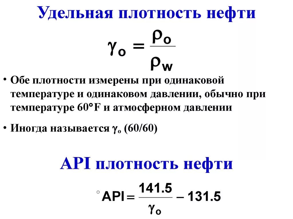 Относительная плотность нефтепродуктов формула. Удельный вес, удельный объем Удельная плотность. Плотность нефти. Удельная плотность нефти.