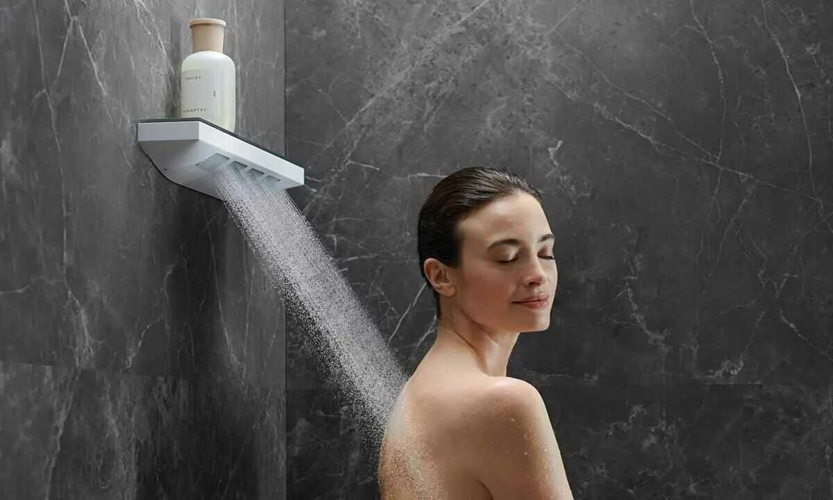 Hansgrohe Rainfinity. Душевая новая технология. She a shower now