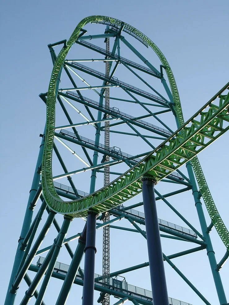 Страшные американские горки в мире. Kingda ka. нью-джерси сша американские горки. kingda ka, six flags great adventure, нью-джерси, сша. американская горка формула росса. кингда ка аттракцион.