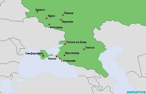 Открытые аэропорты юга 2023